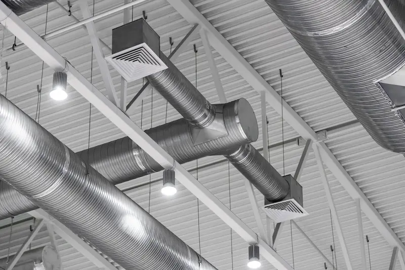 Conductos de ventilación industrial